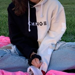 Pieced Love Peace Hoodie
by chnge.com